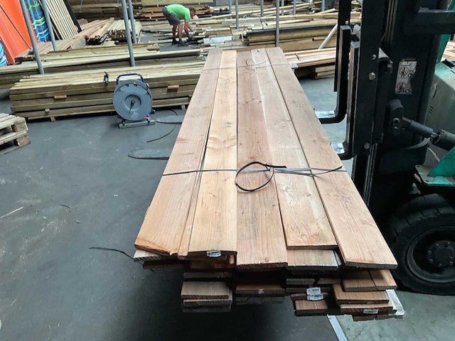 Douglas tuinplank blank - 300x14x1,7 cm (40x) - afbeelding 1 van  4