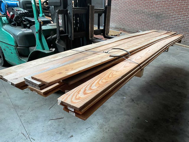Douglas tuinplank geschaafd - 400x14x1,6 cm (15x) - afbeelding 3 van  3