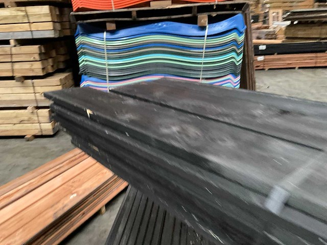 Douglas tuinplank gezwart 400-500x20x2,2 cm (20x) - afbeelding 7 van  11
