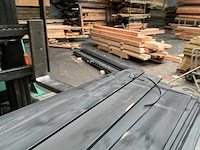 Douglas tuinplank zwart gespoten - 180x14x1,6 cm (32x) - afbeelding 2 van  11