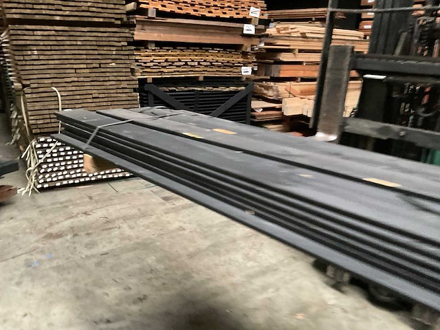 Douglas tuinplank zwart gespoten - 180x14x1,6 cm (32x) - afbeelding 4 van  11