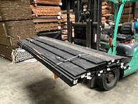 Douglas tuinplank zwart gespoten - 240x14x1,6 cm (36x) - afbeelding 1 van  9