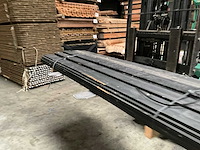 Douglas tuinplank zwart gespoten - 240x14x1,6 cm (36x) - afbeelding 2 van  9