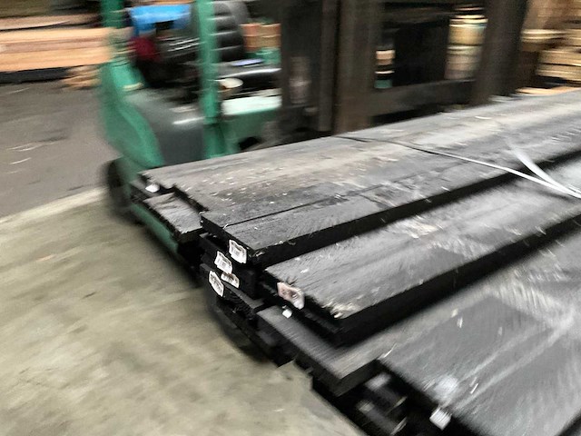 Douglas tuinplank zwart gespoten - 240x14x1,6 cm (36x) - afbeelding 5 van  9