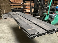 Douglas tuinplank zwart gespoten - 300x20x2 cm (11x) - afbeelding 1 van  8