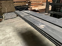 Douglas tuinplank zwart gespoten - 300x20x2 cm (11x) - afbeelding 2 van  8