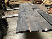 Douglas tuinplank zwart gespoten - 300x20x2 cm (11x) - afbeelding 5 van  8