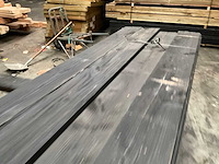 Douglas tuinplank zwart gespoten - 300x20x2 cm (11x) - afbeelding 7 van  8