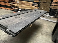 Douglas tuinplank zwart gespoten - 300x20x2 cm (11x) - afbeelding 8 van  8