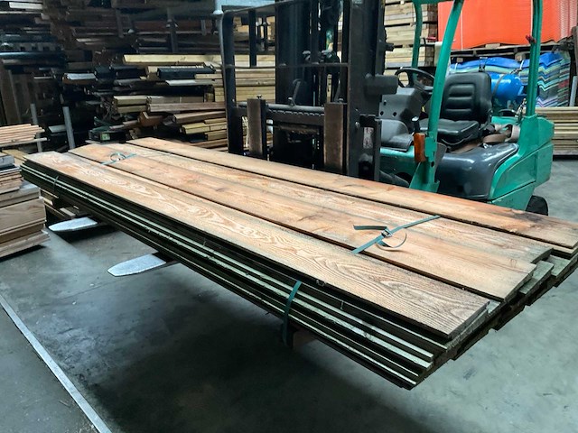 Douglas tuinplank zweeds rabat - 300x12,4x1,9 cm (38x) - afbeelding 1 van  10