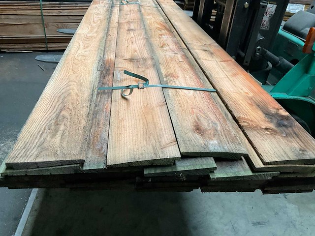 Douglas tuinplank zweeds rabat - 300x12,4x1,9 cm (38x) - afbeelding 3 van  10