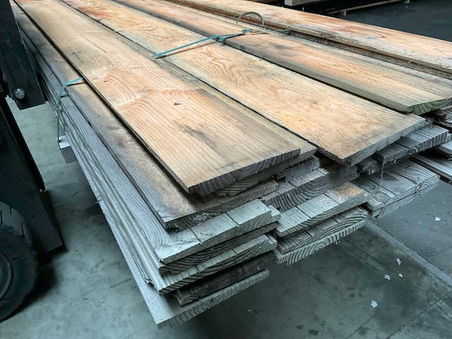 Douglas tuinplank zweeds rabat - 300x12,4x1,9 cm (38x) - afbeelding 9 van  10