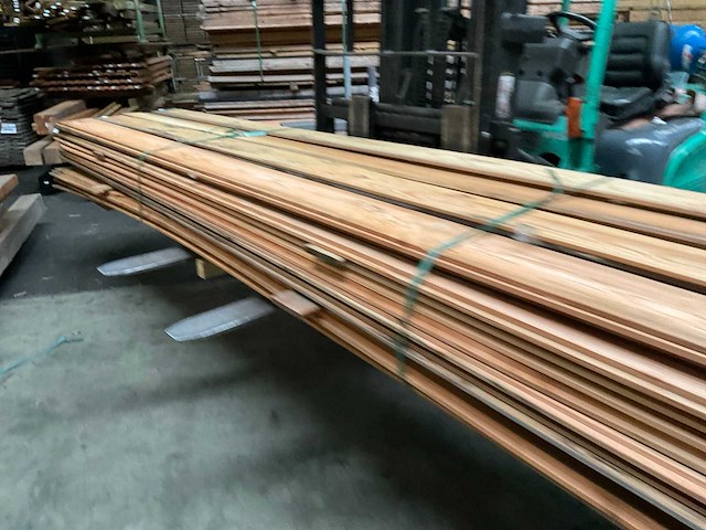 Douglas tuinplank zweeds rabat 400x12,4x1,9 cm (60x) - afbeelding 3 van  10