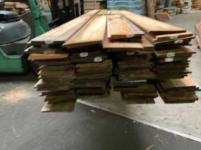 Douglas tuinplank zweeds rabat 400x12,4x1,9 cm (60x) - afbeelding 10 van  10