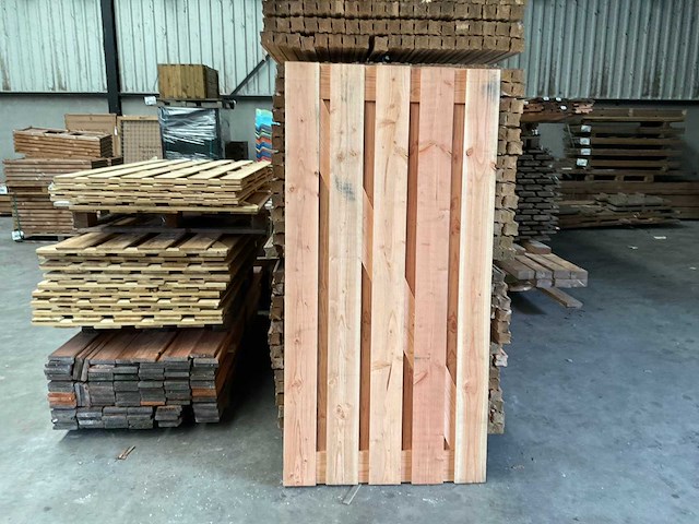 Douglas tuinpoort - 180x90 cm - afbeelding 1 van  9