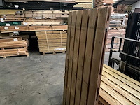 Douglas tuinpoort met stalen frame - 195x100 cm - afbeelding 4 van  4