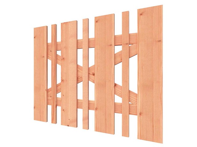Douglas tuinpoort "moezel" geschaafd - 100x80 cm - afbeelding 1 van  2