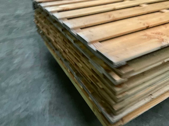 Douglas tuinscherm - 180x180 cm (10x) - afbeelding 6 van  9