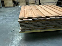 Douglas tuinscherm - 180x180 cm (10x) - afbeelding 1 van  2