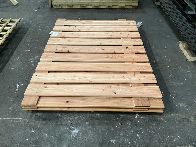 Douglas tuinscherm 130x180 cm (2x) - afbeelding 3 van  5