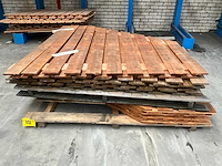 Douglas tuinscherm 180/90x180 cm (8x) - afbeelding 2 van  6