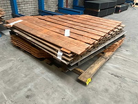 Douglas tuinscherm 180/90x180 cm (8x) - afbeelding 3 van  6