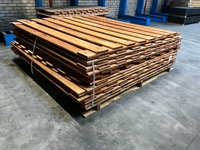 Douglas tuinscherm 180x180 cm (10x) - afbeelding 2 van  5