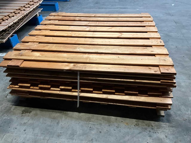 Douglas tuinscherm 180x180 cm (10x) - afbeelding 3 van  5