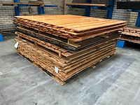 Douglas tuinscherm 180x180 cm (13x) - afbeelding 1 van  5