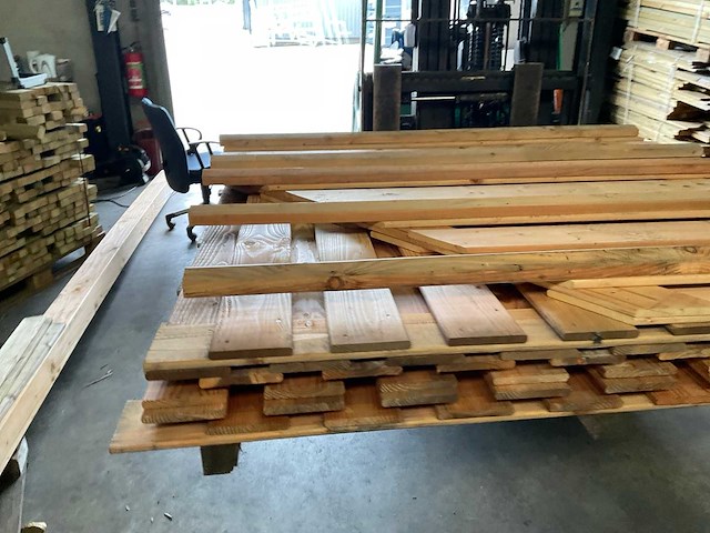 Douglas tuinscherm 180x180 cm (4x) - afbeelding 3 van  7