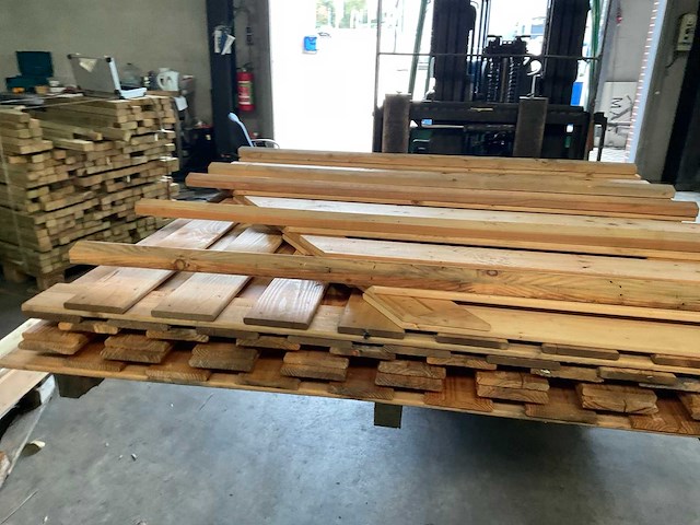 Douglas tuinscherm 180x180 cm (4x) - afbeelding 2 van  7