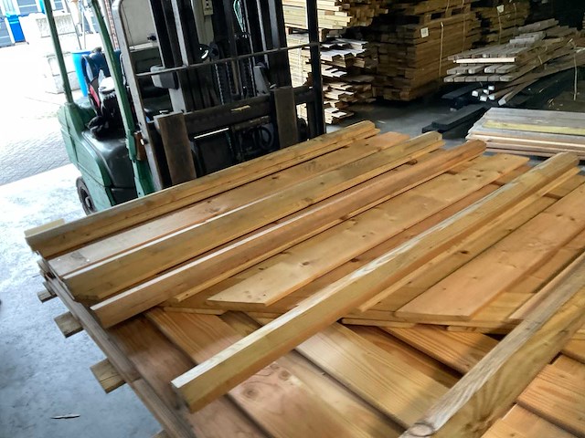 Douglas tuinscherm 180x180 cm (4x) - afbeelding 5 van  7