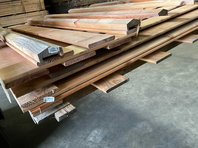 Douglas tuinscherm 180x180 cm (4x) - afbeelding 7 van  7