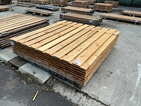 Douglas tuinscherm 180x180 cm (9x) - afbeelding 1 van  8
