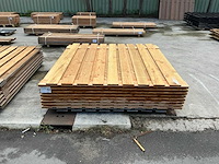 Douglas tuinscherm 180x180 cm (9x) - afbeelding 2 van  8