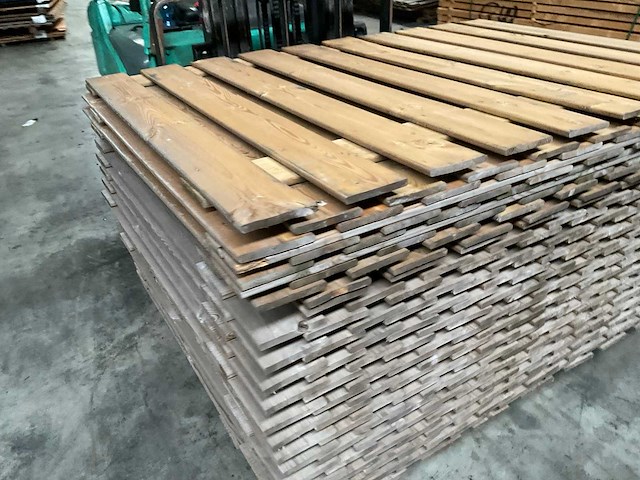 Douglas tuinscherm 19-planks 180x130 cm (17x) - afbeelding 2 van  13