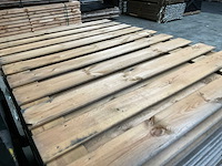 Douglas tuinscherm 19-planks 180x130 cm (17x) - afbeelding 5 van  13