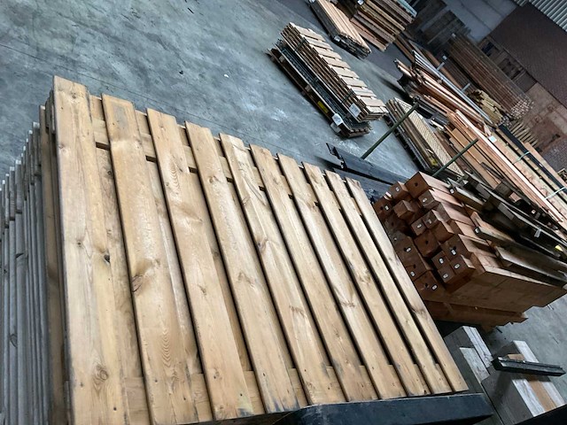 Douglas tuinscherm 19-planks 180x130 cm (17x) - afbeelding 6 van  13