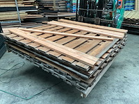 Douglas tuinscherm blank - 180x180 cm (6x) - afbeelding 1 van  3