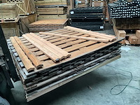 Douglas tuinscherm blank - 180x180 cm (6x) - afbeelding 2 van  3