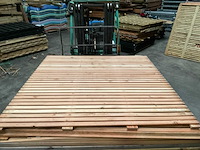 Douglas tuinscherm "elan" - 180x180 cm (10x) - afbeelding 1 van  10