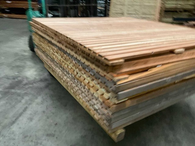 Douglas tuinscherm "elan" - 180x180 cm (10x) - afbeelding 7 van  10