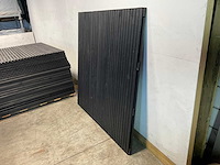 Douglas tuinscherm 'elan' 180x180 cm zwart (10x) - afbeelding 2 van  8
