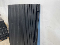Douglas tuinscherm 'elan' 180x180 cm zwart (10x) - afbeelding 3 van  8