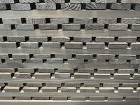 Douglas tuinscherm 'elan' 180x180 cm zwart (10x) - afbeelding 7 van  8