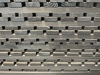 Douglas tuinscherm 'elan' 180x180 cm zwart (10x) - afbeelding 9 van  10