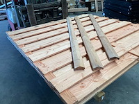 Douglas tuinscherm fijnbezaagd 18-planks - 180x180 cm (3x) - afbeelding 5 van  11