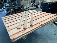 Douglas tuinscherm fijnbezaagd 18-planks - 180x180 cm (3x) - afbeelding 6 van  11