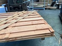 Douglas tuinscherm fijnbezaagd 18-planks - 180x180 cm (3x) - afbeelding 10 van  11