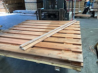 Douglas tuinscherm geschaafd 17-planks - 180x180 cm (2x) - afbeelding 3 van  7